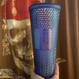 Walt Disney World 50th Anniversary Limited Edition Starbucks Blue Tumbler